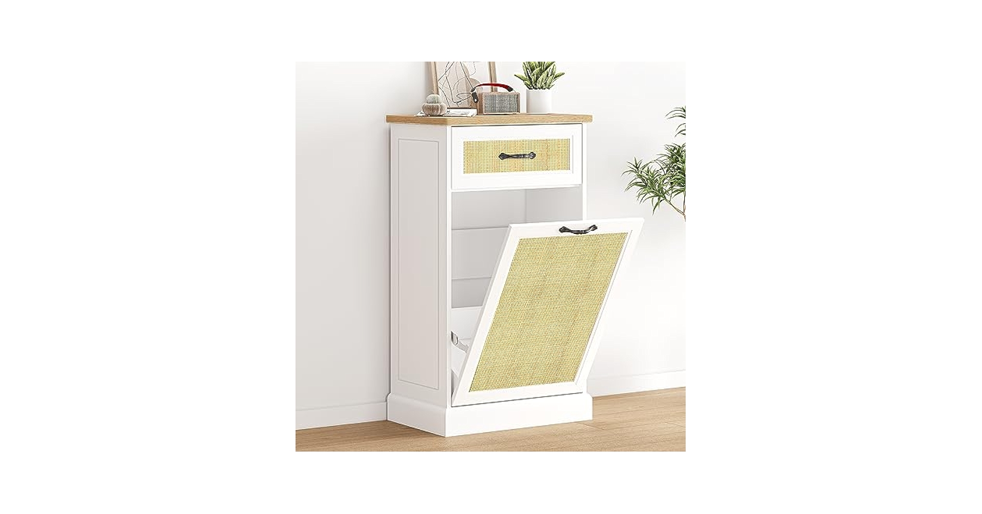 Amazon.com: IDEALHOUSE Double Tilt Out Trash Cabinet with